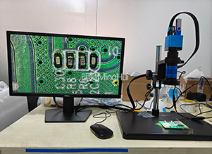 數(shù)碼單筒體視顯微鏡MHZ301用于檢測電子電路板